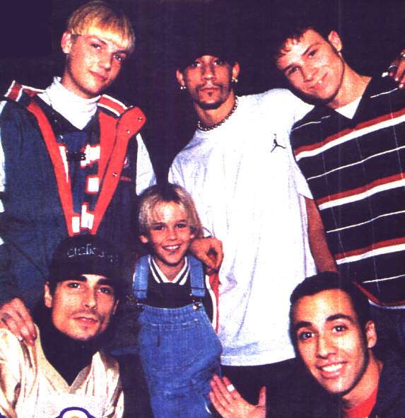 Aaron Carter and The Backstreet Boys