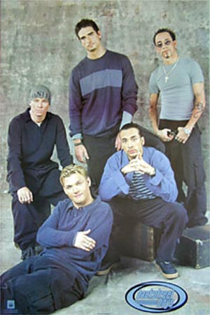 Backstreet Boys Sitting and Standing