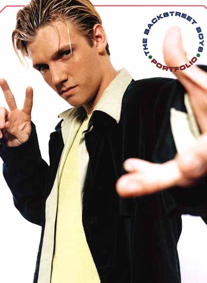 Nick Carter from the Backstreet Boys